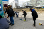 Поработали на субботнике