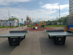 В «Мультидроме» появилась новая спортивная локация — «Пинг-понг сити»